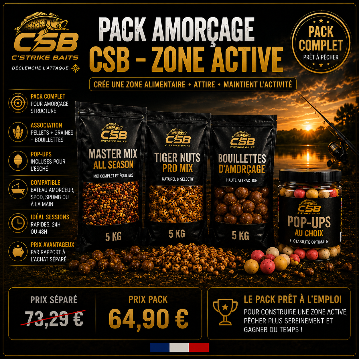 Pack Amorçage CSB – Zone Active