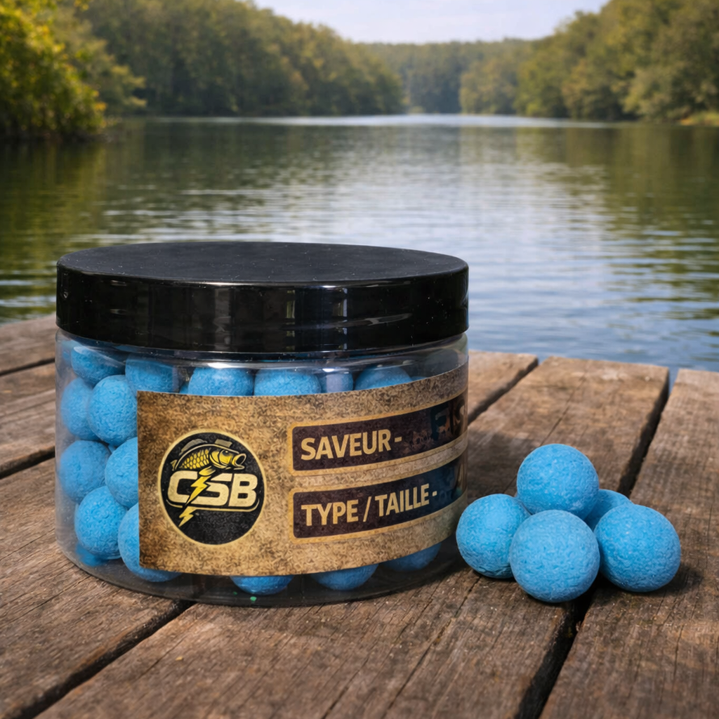 Pop-ups Fluo CSB - Blue – 12 mm / 15 mm