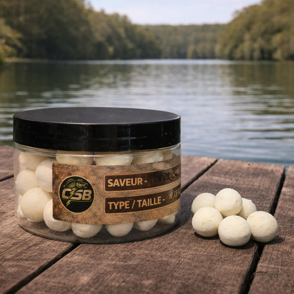 Pop-ups Fluo CSB – White - 12 mm / 15 mm